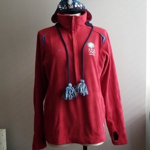 NIKE Torino Olympics fleece and hat set
